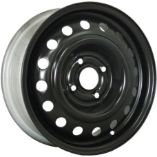 Штампованные колесные диски Trebl 9493T 6.5x16 4x108 ET23 DIA65.1 Black