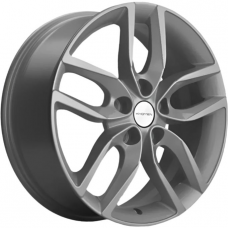 Литые колесные диски Khomen KHW 1708 6.5x17 5x108 ET33 DIA60.1 F-Silver