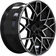 Литые колесные диски BMW 813M 8.5x20 5x112 ET25 DIA66.6 Gloss Black Full Polish Face