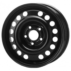 Штампованные колесные диски KFZ 7442 6.5x16 4x108 ET37.5 DIA63.3 Black
