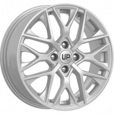 Литые колесные диски WUP UP101 6x16 4x100 ET37 DIA60.1 Silver Classic