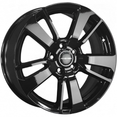 Литые колесные диски Khomen KHW 1704 7x17 5x108 ET50 DIA63.3 Black Литые колесные диски Khomen KHW 1704 7x17 5x108 ET50 DIA63.3 Black
