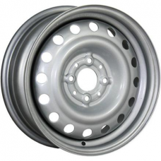 Штампованные колесные диски Trebl 53A45D 5.5x14 4x100 ET45 DIA57.1 Silver