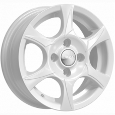Литые колесные диски Скад Аэро 5x13 4x100 ET35 DIA67.1 Белый