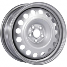 Штампованные колесные диски Trebl 9680T 6.5x16 5x100 ET42 DIA57.1 Silver