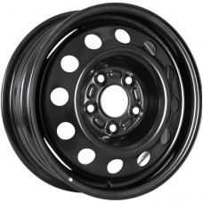 Штампованные колесные диски Евразиа Тапо 64D35K 6x15 5x108 ET35 DIA58.1 Black