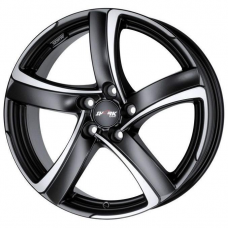 Литые колесные диски Alutec Shark 7x17 4x108 ET25 DIA65.1 Racing black front polished