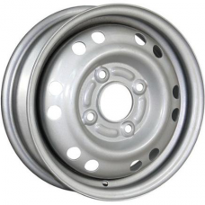 Штампованные колесные диски Trebl 6445 6x15 4x100 ET39 DIA56.6 Silver