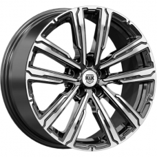 Литые колесные диски K&K Аламер 7.5x18 5x114.3 ET45 DIA67.1 Алмаз черный