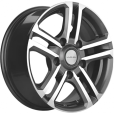 Литые колесные диски Khomen KHW 1602 6.5x16 5x139.7 ET35 DIA98.5 Gray-FP