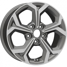 Литые колесные диски Khomen KHW 1606 6.5x16 5x114.3 ET43 DIA67.1 Gray-FP