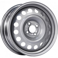 Штампованные колесные диски Trebl 64C49G 6x15 4x108 ET49 DIA63.3 Silver