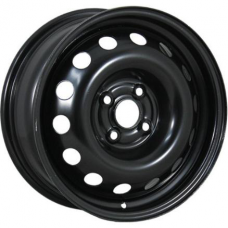 Штампованные колесные диски Trebl 6445T 6x15 4x100 ET39 DIA56.6 Black