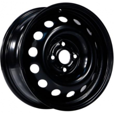 Штампованные колесные диски Trebl 64A49A 6x15 4x100 ET49 DIA56.6 Black