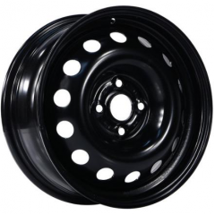 Штампованные колесные диски Trebl 8114T 6x15 4x100 ET48 DIA54.1 Black
