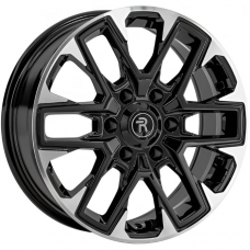 Литые колесные диски Replay Ki398 7.5x18 6x114.3 ET46 DIA67.1 BKF