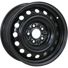 Штампованные колесные диски Trebl X40054 P 6x16 5x114.3 ET43 DIA67.1 Black