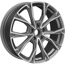 Литые колесные диски Khomen KHW 1907 7.5x19 5x108 ET33 DIA60.1 Gray-FP