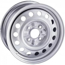 Штампованные колесные диски Steger 64A50CST P 6x15 4x100 ET50 DIA60.1 Silver