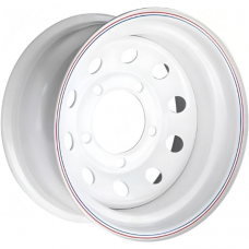 Штампованные колесные диски Off Road Wheels Land Rover 8x16 5x165.1 ET-24 DIA125 White