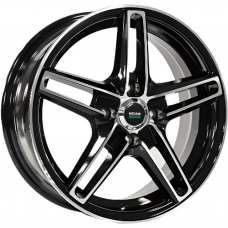 Литые колесные диски Megami MGM-17 6x15 4x100 ET40 DIA67.1 BKF