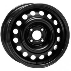 Штампованные колесные диски Eurodisk 53A39Z 5.5x14 4x100 ET39 DIA56.6 Black