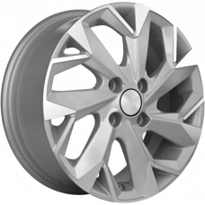 Литые колесные диски Khomen KHW 1508 6x15 4x100 ET40 DIA60.1 F-Silver-FP