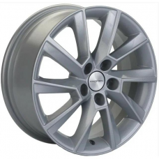 Литые колесные диски Khomen KHW 1604 6x16 5x100 ET38 DIA57.1 F-Silver