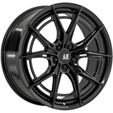 Литые колесные диски LS FlowForming RC105 9x20 5x108 ET35 DIA65.1 BK