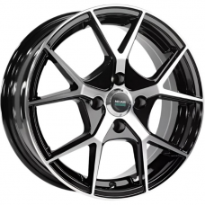 Литые колесные диски Megami MGM-18FF 6.5x16 4x98 ET35 DIA58.6 BKF