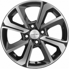 Литые колесные диски Khomen KHW 1501 6x15 4x100 ET48 DIA54.1 BKF