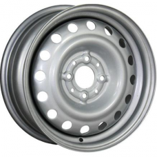 Штампованные колесные диски Trebl 53A45V 5.5x14 4x100 ET45 DIA56.1 Silver