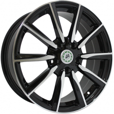 Литые колесные диски Replica TD Special Series TY16-S 7x17 5x114.3 ET39 DIA60.1 BKF