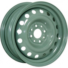 Штампованные колесные диски Trebl X40021 P 6x15 4x98 ET35 DIA58.6 Green