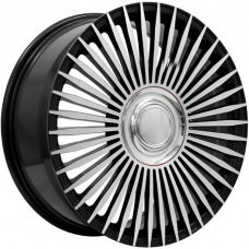 Литые колесные диски Kahn Li9 Style 9.5x22 5x120 ET40 DIA62.5 Gloss Black Face