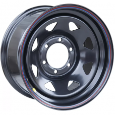 Штампованные колесные диски Off Road Wheels Toyota Hilux 2.5D/3.0D 8x16 6x139.7 ET10 DIA110.1 Black