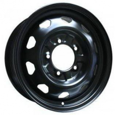 Штампованные колесные диски ТЗСК УАЗ-31622 6.5x16 5x139.7 ET40 DIA108.6 Black