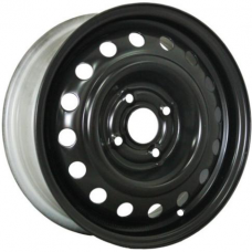 Штампованные колесные диски Trebl X40031 6x16 4x108 ET37.5 DIA63.3 Black