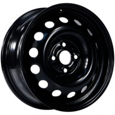 Штампованные колесные диски Trebl X40915 6x15 4x100 ET40 DIA60.1 Black