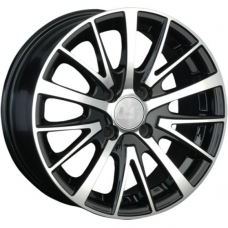 Литые колесные диски LS 808 7x16 5x114.3 ET40 DIA73.1 BKF