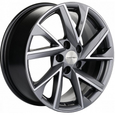 Литые колесные диски Khomen KNW 1714 7x17 5x108 ET40 DIA60.1 Gray-FP