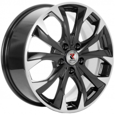 Литые колесные диски RepliKey R152 7x17 5x112 ET50 DIA57.1 BKF
