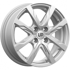 Литые колесные диски WUP UP122 6x15 4x100 ET45 DIA67.1 Silver Classic