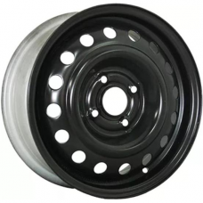 Штампованные колесные диски Trebl 7625T 6.5x16 5x114.3 ET39 DIA60.1 Black