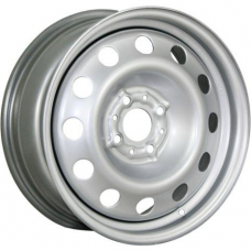 Штампованные колесные диски Trebl X40021 6x15 4x98 ET35 DIA58.6 Silver