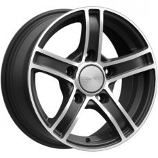 Литые колесные диски Скад Трофи 6.5x15 5x139.7 ET40 DIA98.5 Алмаз бархат новый