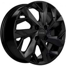 Литые колесные диски Khomen KHW 1508 6x15 4x100 ET45 DIA56.6 Black
