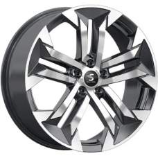 Литые колесные диски K&K КР015 7.5x19 5x108 ET46 DIA63.3 Diamond black gris