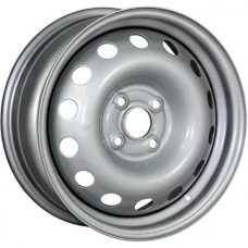 Штампованные колесные диски Trebl 53C47G 5.5x14 4x108 ET47 DIA63.3 Silver
