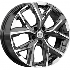 Литые колесные диски K&K Айона 6.5x18 5x108 ET33 DIA60.1 Алмаз черный